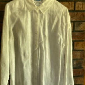 J. Jill Linen Button-Down Blouse